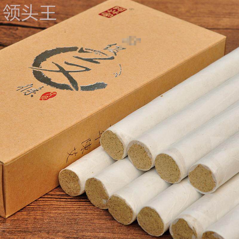 18mm阿兴家五年手工·蕲艾条艾柱家用悬灸纯艾灸条南阳清艾条