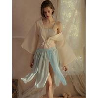 秀彩莎古風(fēng)漢服內(nèi)衣透視家居服睡衣床上肚兜制服套裝衣服