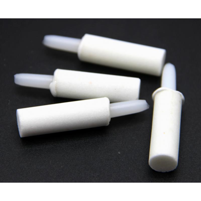 高温烧结白刚玉圆柱气泡石鱼缸水族增氧泵配件气泡盘雾化沙头