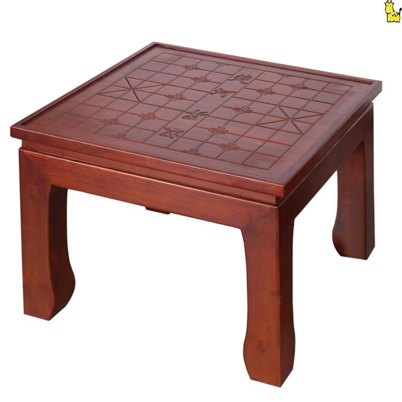 实木象棋桌仿古棋盘桌家用教学下棋桌双面棋盘围棋桌幼儿围棋桌