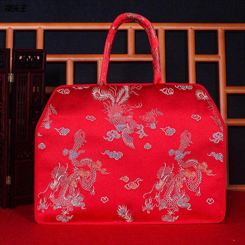 定好彩礼包结婚20万元红包袋中国风锦缎刺绣红包利是封婚庆红包袋