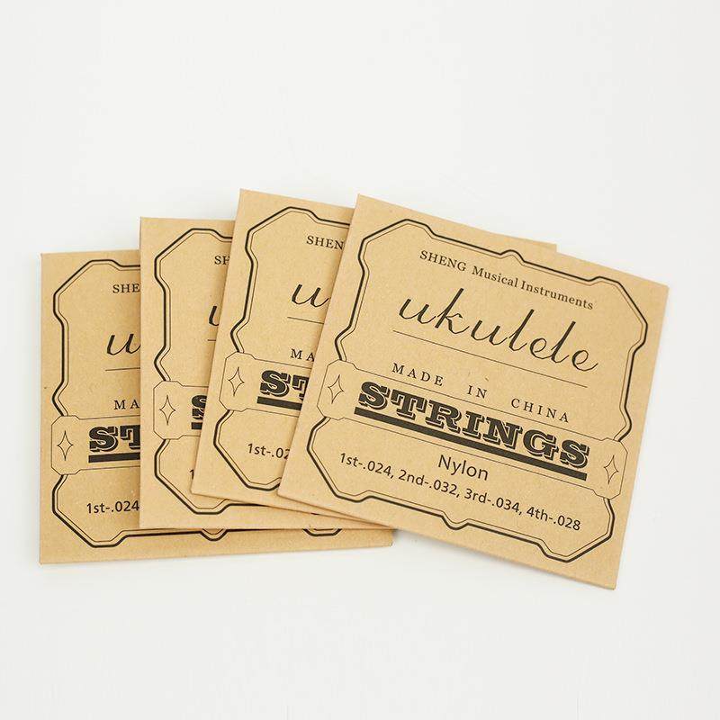 尤克里里琴弦 ukulele乌克丽丽通用尼龙琴弦 直销UK套弦