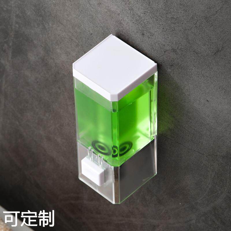 手动按压皂液器酒店卫生间洗手液洗手机透明单头给皂器免打孔直供