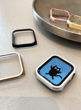 适用于 watch7保护套手表iwatch8代65432铝合金属表壳se