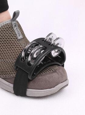 脚铃脚踩摇铃打击乐配件卡宏脚铃鼓 卡洪鼓伴侣  Foot Taurine