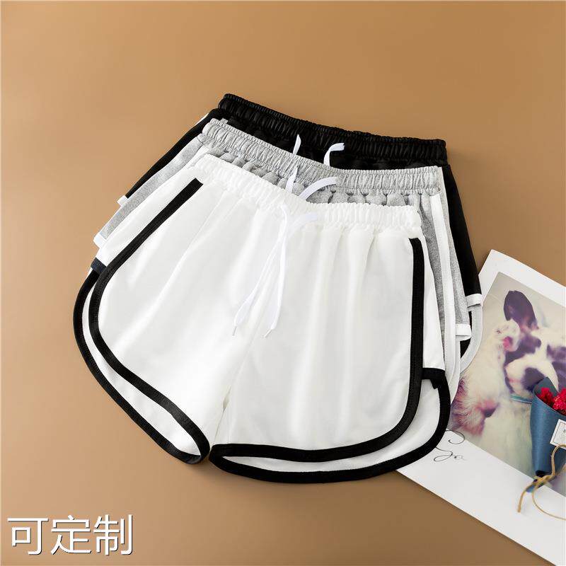 运动短裤三分热裤韩版瑜伽居家休闲a字宽松ins潮女夏外穿跑步高腰