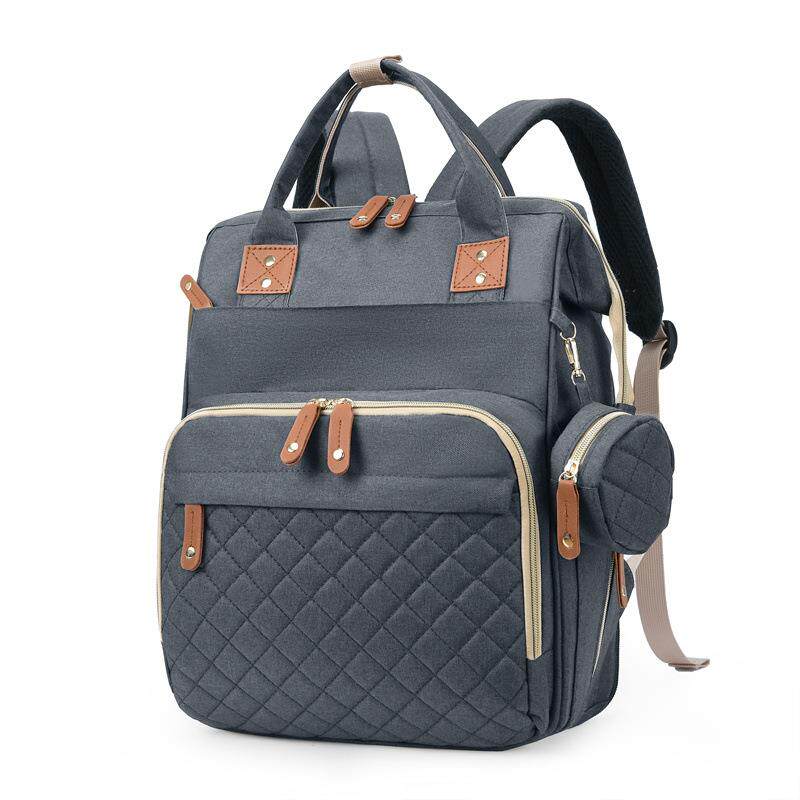 跨境妈咪包床包一体多功能妈妈包大容量带零钱包时尚母婴包