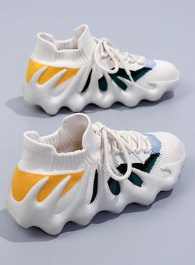 JD580八爪鱼椰子鞋女鞋休闲鞋女款2025年夏季女鞋轻便透气ins潮鞋