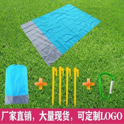 picnic mat户外露营防水防潮垫口袋折叠草坪沙滩垫野餐垫