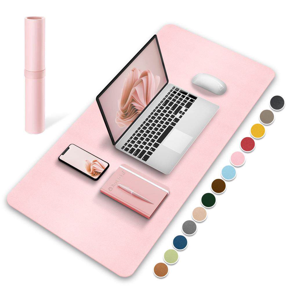 皮革鼠标垫超大电脑键盘垫办公桌垫防水防滑桌面写字垫书桌垫