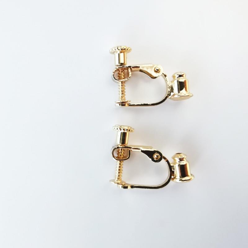 耳夹耳针耳钉改耳夹螺旋耳夹饰品配件耳夹转换器diy饰品无耳洞