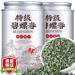 唐翼特级碧螺春茶叶绿茶2025新茶浓香型明前嫩芽春茶500g