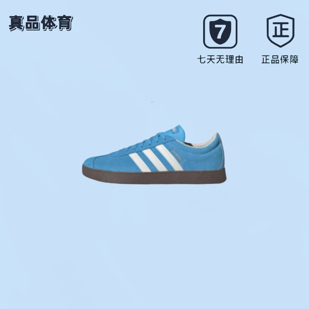 adidas neo Vl court男女同款情侣复古时尚休闲防滑耐磨低帮板鞋