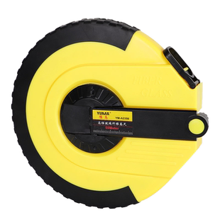 纤维皮尺50米防水卷尺10m20拉尺30米防锈尺子100米绝缘定做收方尺