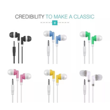 彩色有线耳机圆孔3.5mm圆头typec适用于vivo/oppo小米华为安卓696