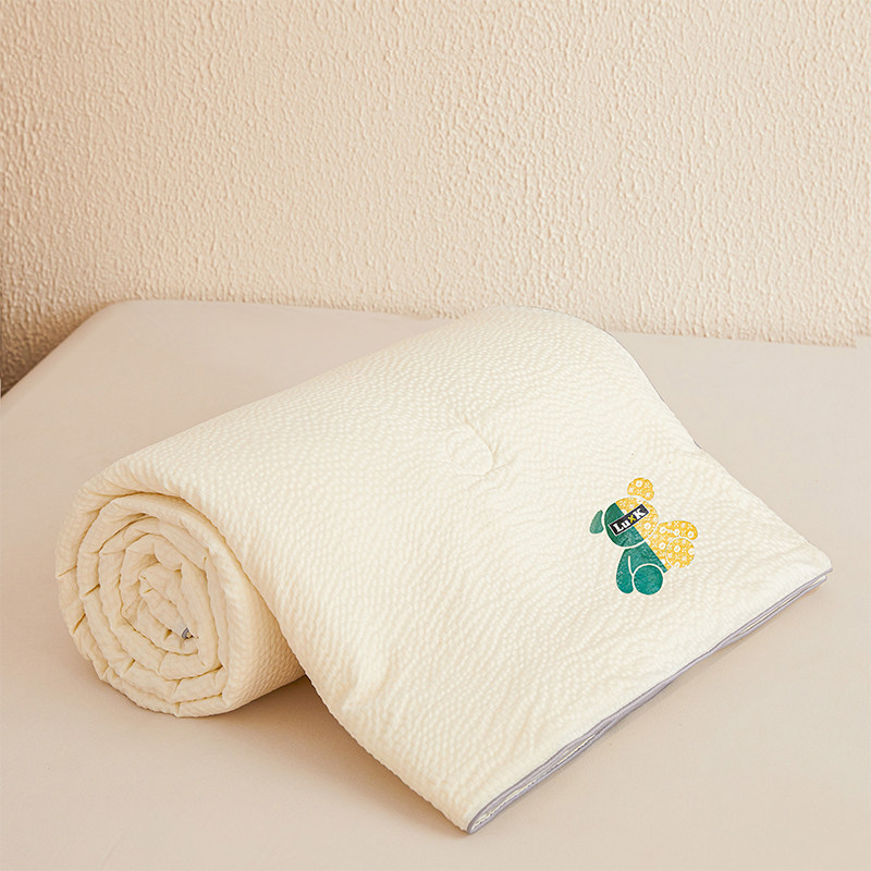 A类大豆纤维泡泡棉夏凉被可机洗夏季儿童薄款被子春秋夏天空调被,床上用品,化纤被,淘宝优惠券,粉丝福利购,淘宝优惠卷