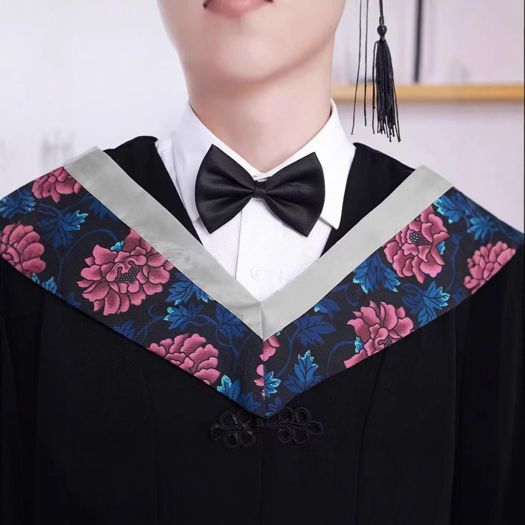 学士服披肩垂布文科理科工科医科农科军科毕业绶带仪式感学院风