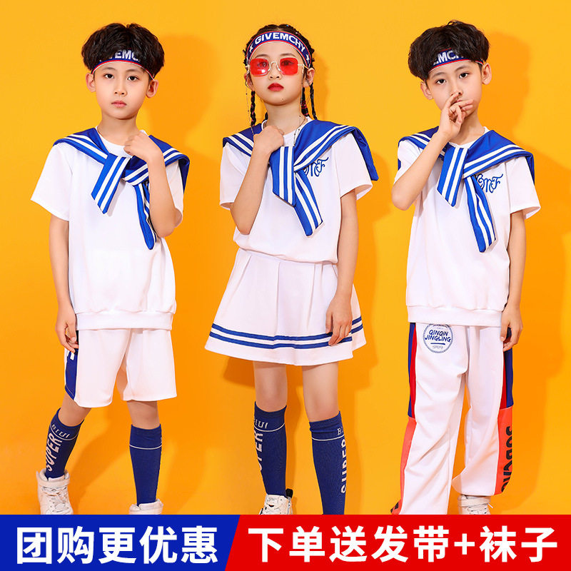 学生啦啦操服装明星同款