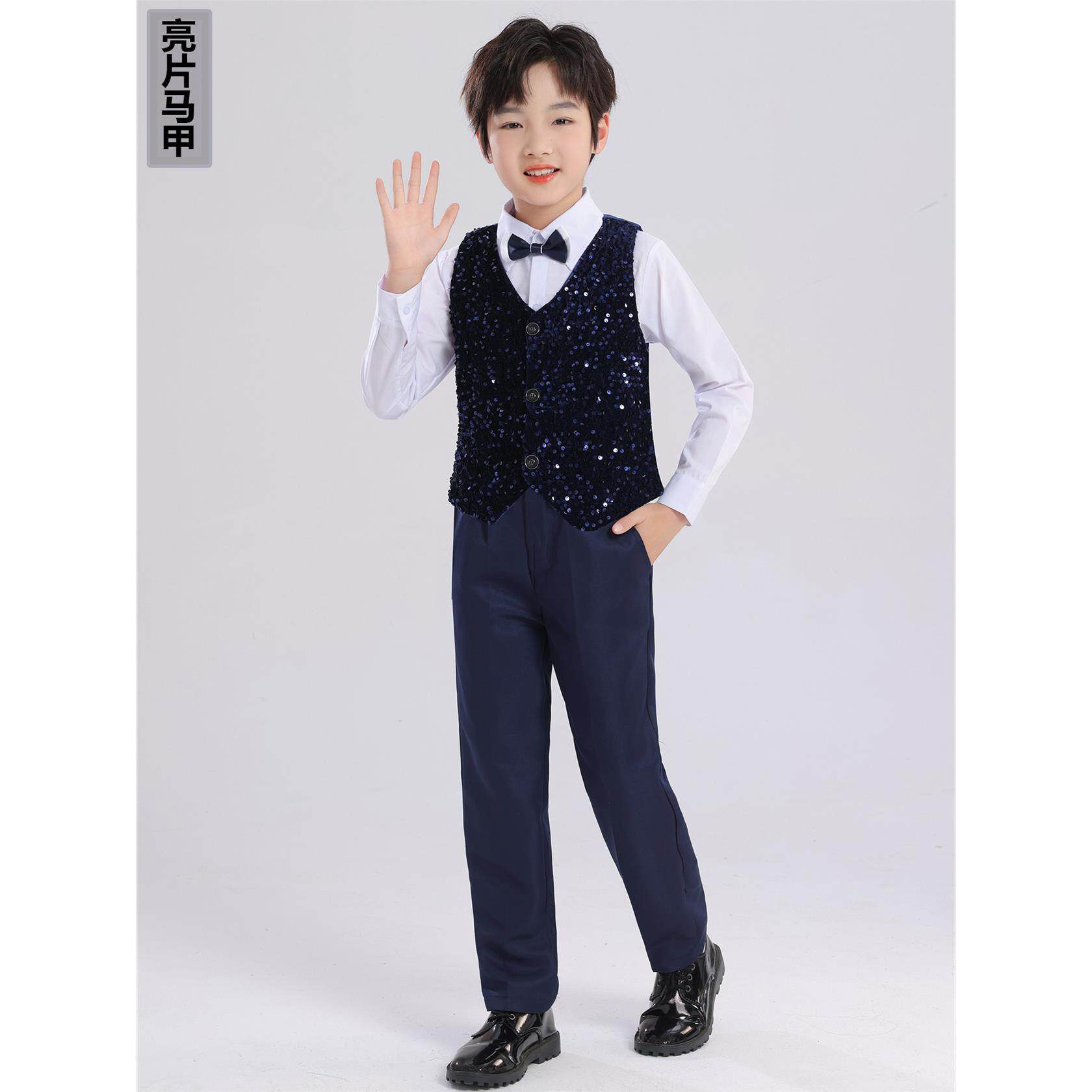 六一儿童大合唱演出服男