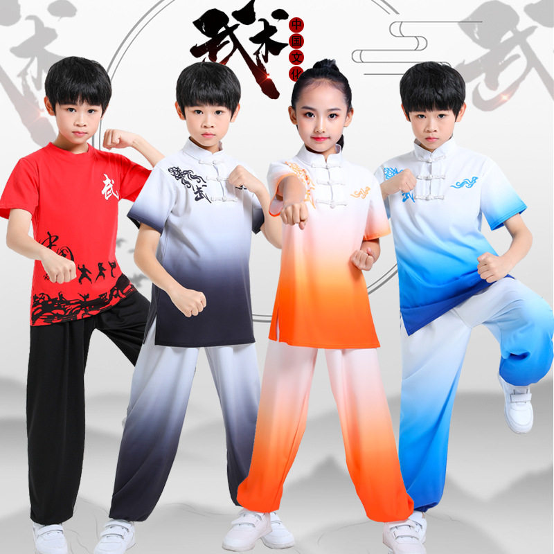 儿童武术服中国风考级表