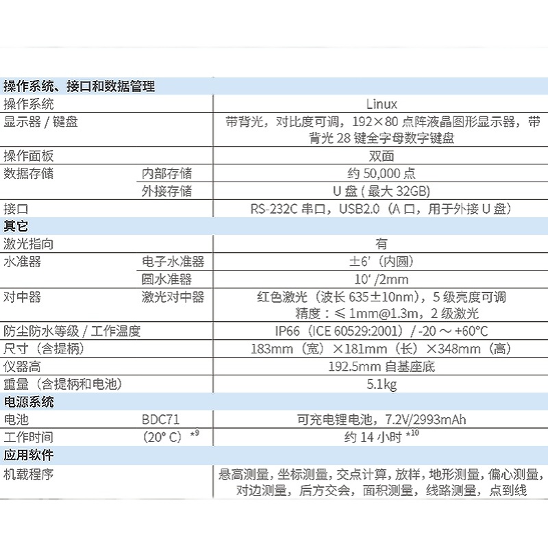 新款拓普康全站仪GTS-2u002免棱镜400米激光对中工程测量仪器