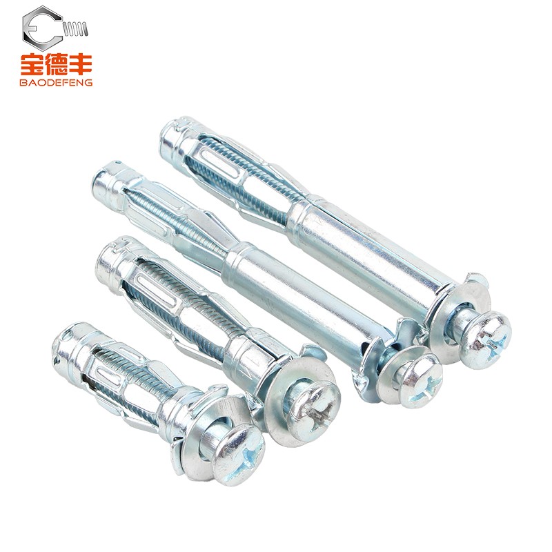 中空壁虎膨胀螺丝石膏板膨胀螺栓飞机膨胀管空K心墙膨胀栓M4M5M6M