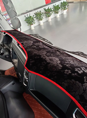 庆铃五十铃100p仪表桌垫庆铃m100kv600m600货车中控避光垫遮光垫