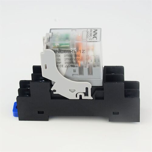 NNC69KL-1Z 2Z薄型中间继电器DC24V AC220V 8脚8A RJ2S-CL-D24 1S