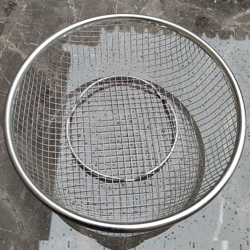 厨房不锈钢沥水蓝水果蓝大孔篮子洗菜塞土筛黄豆不漏炸蓝沥菜筛子,纺织面料/辅料/配套,其他纺织机械,淘宝优惠券,粉丝福利购,淘宝优惠卷