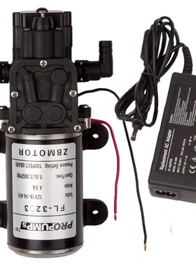 台湾FL-d3203水泵家用水泵高压隔膜泵农用小水泵12v加压泵抽水泵