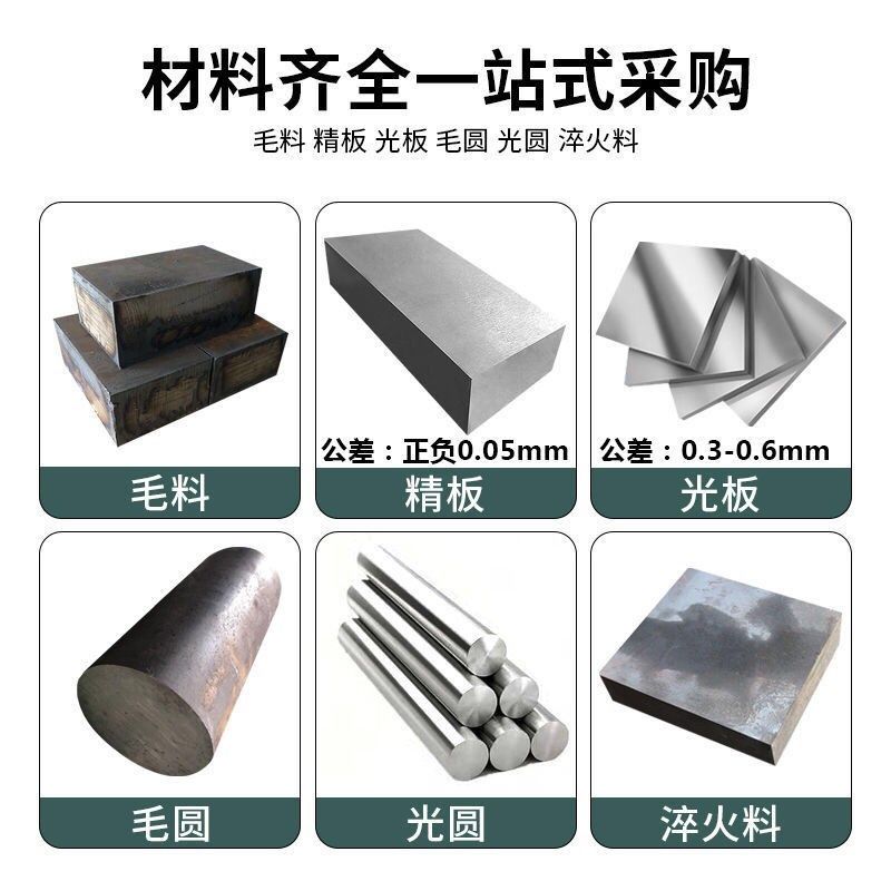 45号钢板模具钢铣光板P20精板CR12MOV 718H 40CR DC53 H13 NAK80,特色手工艺,其他特色工艺品,淘宝优惠券,粉丝福利购,淘宝优惠卷