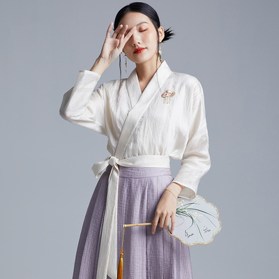 陌遇2022春夏新款中国风茶服