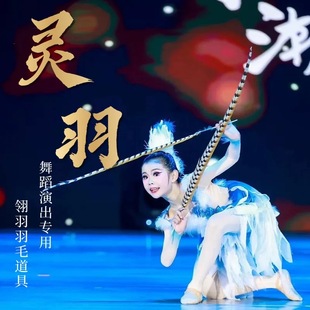 仿真一对翎毛孙悟空俏花旦京剧戏曲演出野鸡翎子羽长翎子山鸡羽毛