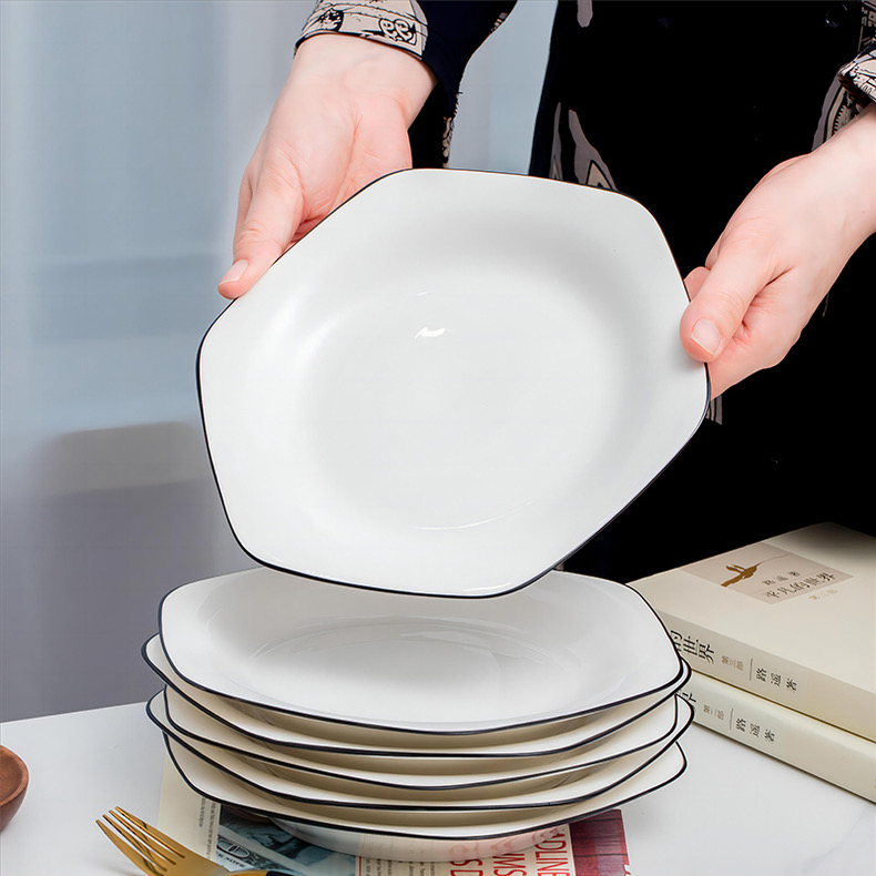 2025新款六角拼盘组合日式轻奢