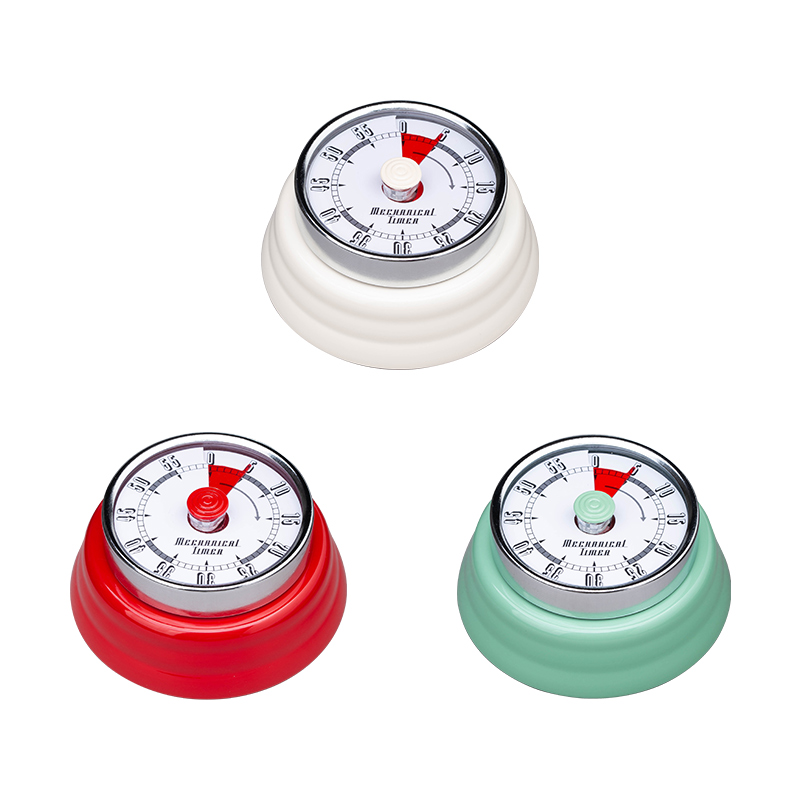 霜山机械计时器复古学生时间管理学习提醒器厨房烹饪定时器
