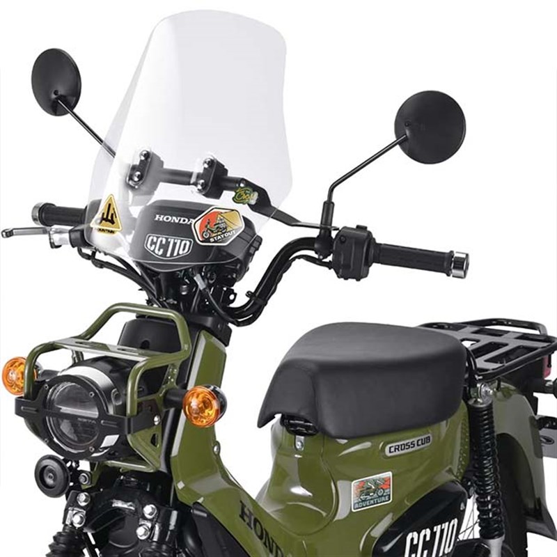 本田幼兽贴纸CC110露营主题贴纸车贴摩托车改装防水个性