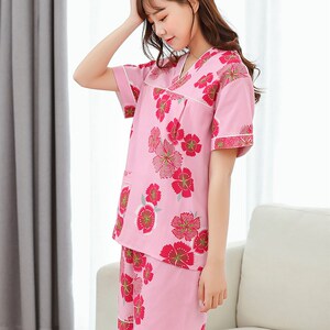 美胜达汗蒸服女纯棉高档情侣装桑拿服日式双层汉蒸衣服男汗蒸浴服