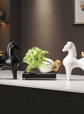 招财白菜摆件开业礼品百财装饰品客厅电视柜酒柜乔迁店铺开店礼物