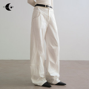 00创世纪元 月裁云痕 解构工装 分割弯刀长裤