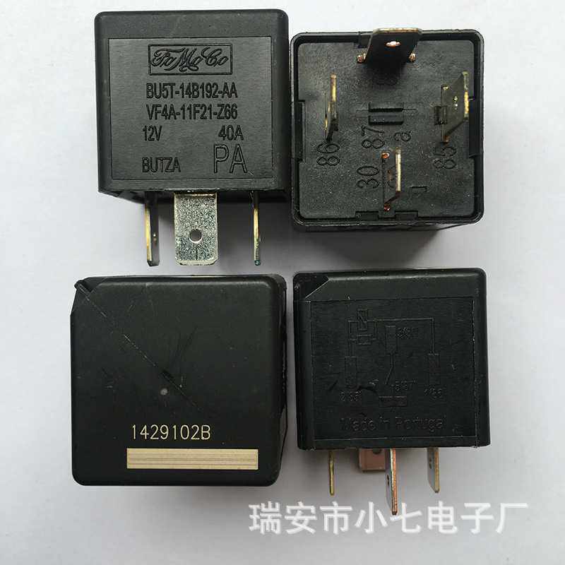 原装福特汽车继电器BU5T-14B192-AA福特12V继电器VF4A-11F21-Z66