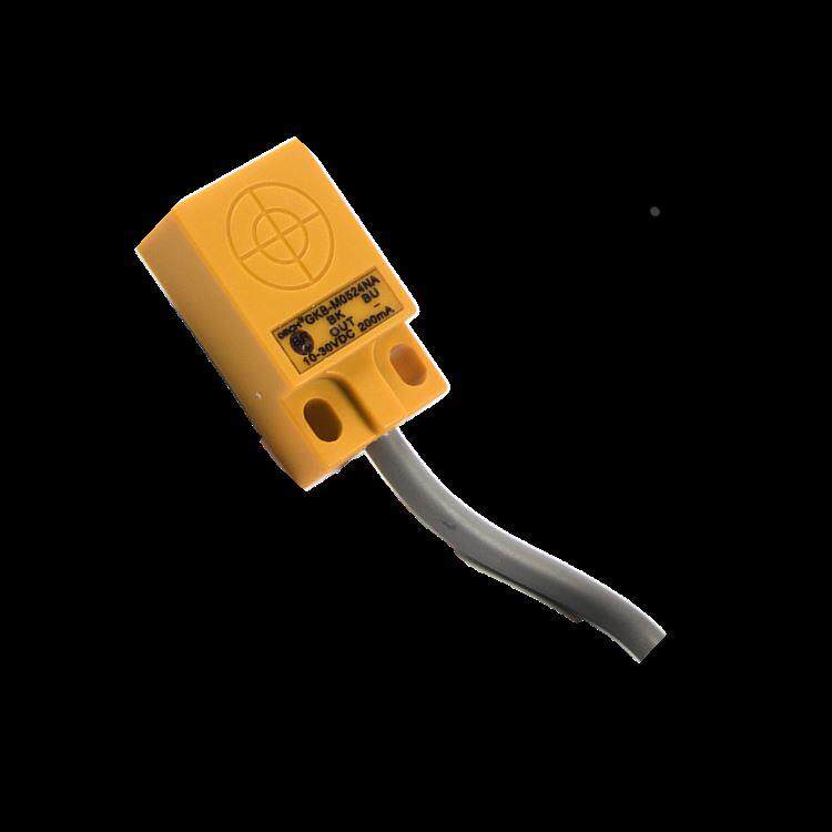 沪工方型接近开关GKB-M0524NA扁平直流三线常开传感器LT5-P1-3E1