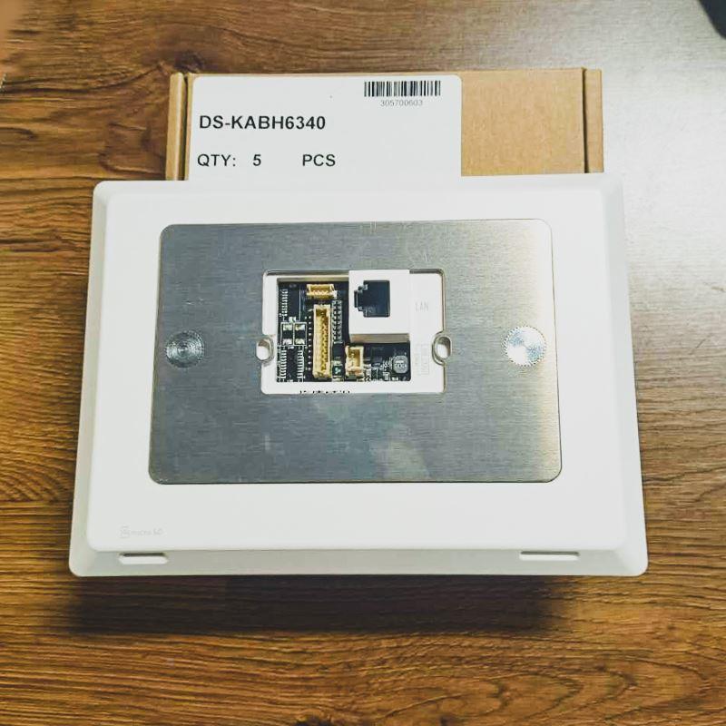 海康威视DS-KH6340 KH8530可视对讲室内机7寸 10寸壁装86支架挂板