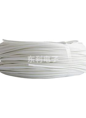 硅胶管8.0 1500V白色 自熄管 玻璃纤维管 阻燃绝缘管 黑色矽胶管
