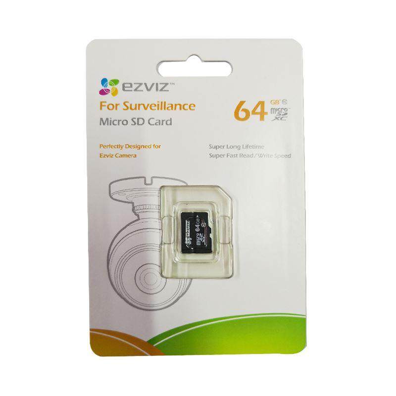 海康威视监控专用存储卡Class10 64G 闪存卡 Micro SD摄像头TF卡