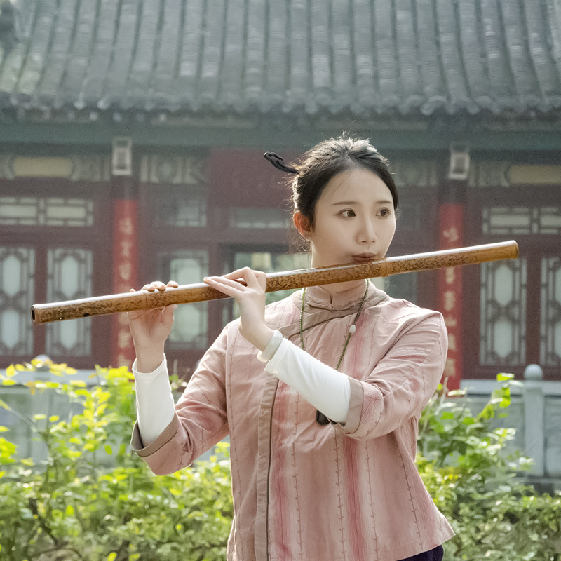 玉屏箫笛 湘妃竹自然斑大调号低音笛子竹笛乐器 曹俊制专业横笛,乐器/吉他/钢琴/配件,笛子,淘宝优惠券,粉丝福利购,淘宝优惠卷