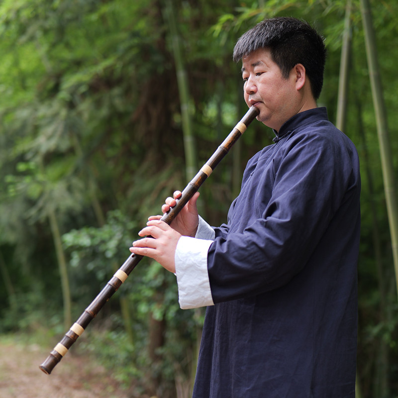 玉屏箫笛 扎藤洞箫专业演奏萧乐器 曹俊深山紫竹老料大舞台洞箫