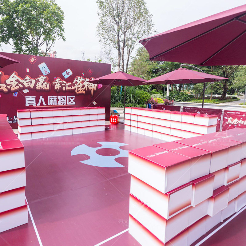 真人版麻将 户外麻将 泡沫式大号麻将 巨型麻将 户外商场活动道具