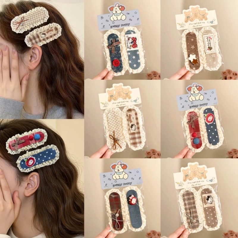 前额碎发魔术贴刘海贴