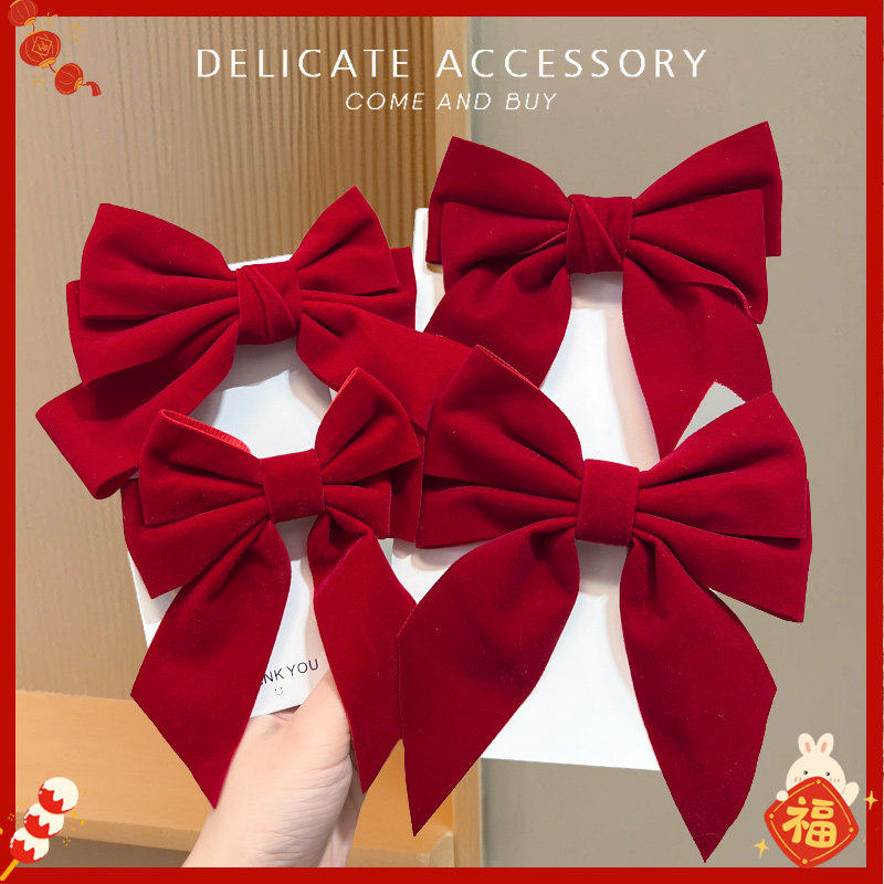 新款红色蝴蝶结头饰发夹女甜美后脑勺发卡网红大号夹子女生发饰,饰品/流行首饰/时尚饰品新,发饰,淘宝优惠券,粉丝福利购,淘宝优惠卷