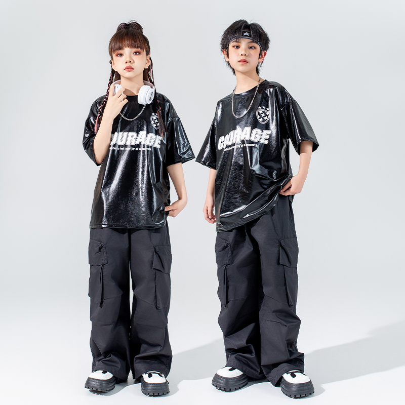街舞演出服儿童嘻哈表演hip-hop